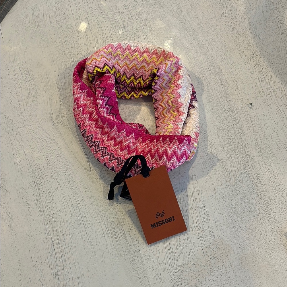 Missoni Multicolor Zigzag headband